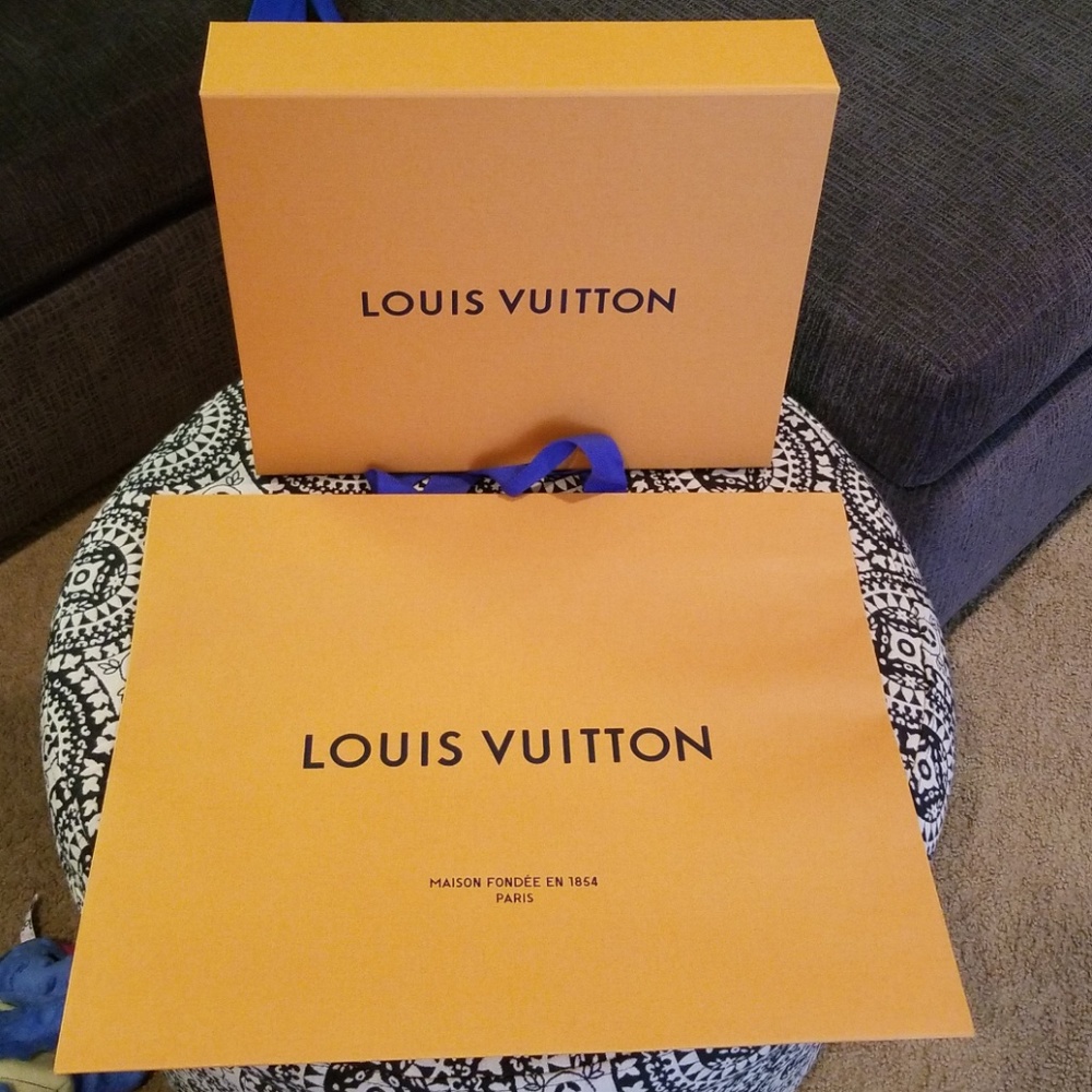 Louis Vuitton Shopping Bag and Box